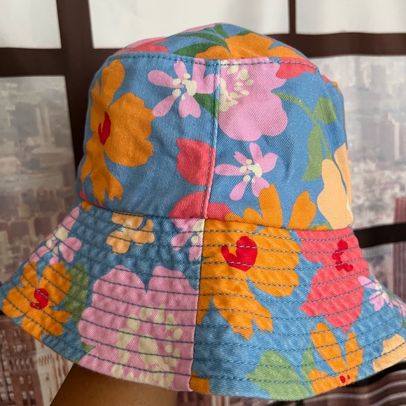 Billabong Floral Fun Beach Pool Bucket Hat One Size - Picture 5 of 11